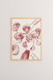 Wallity Nwyearsngmdl20 Pintura Decorativa Enmarcada, Marco Madera Maciza 2 cm, Papel Fotográfico 300 gsm, Impresión Digital, 33 x 48 cm